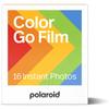 Polaroid Go instant film – double pack, 16 color film sheets, white frame (6017)