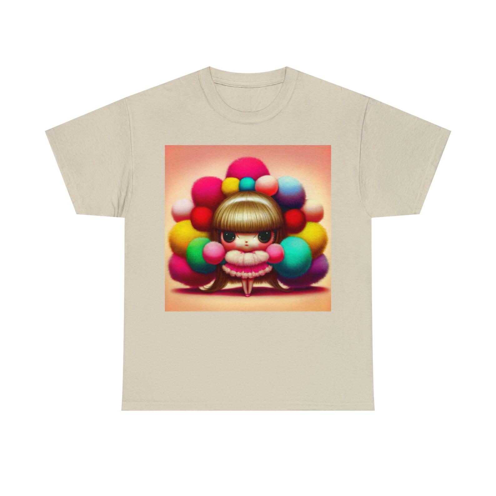 PomPom Winter Girl Cotton Tee 160