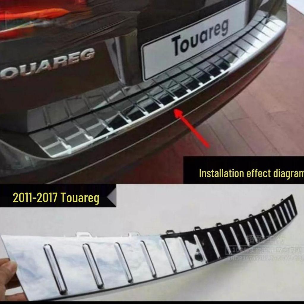 Trunk Guard Plate & Rear Bumper Strip for Touareg Models 11, 12, 17, 03, 07, 08, 10
