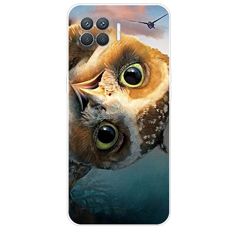 For OPPO Reno4 Lite Case Reno5 Lite Shockproof Soft Silicone TPU Back Cover For OPPO Reno 5 4 Lite Phone Cases Case Cute Cartoon