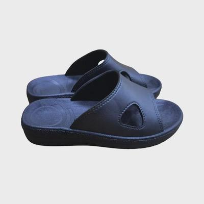 Anti-Static Non-Slip Black Slippers for Workshops - Soft, Thickened, Dust-Free, Wear-Resistant