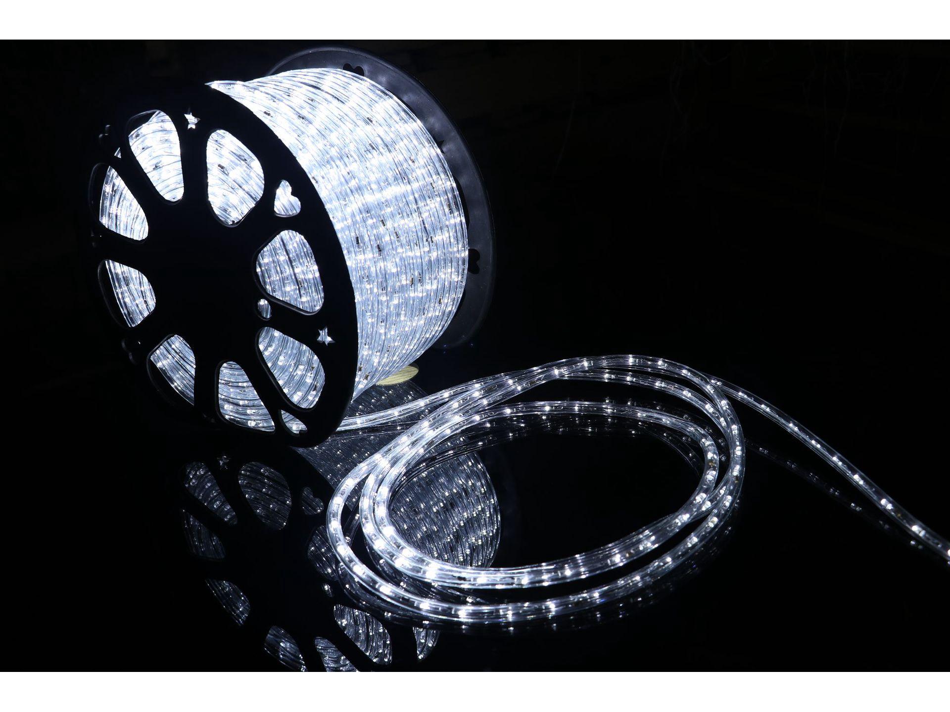 Водонепроницаемая уличная светодиодная неоновая гирлянда Радуга Round Two-Wire/Per Meter