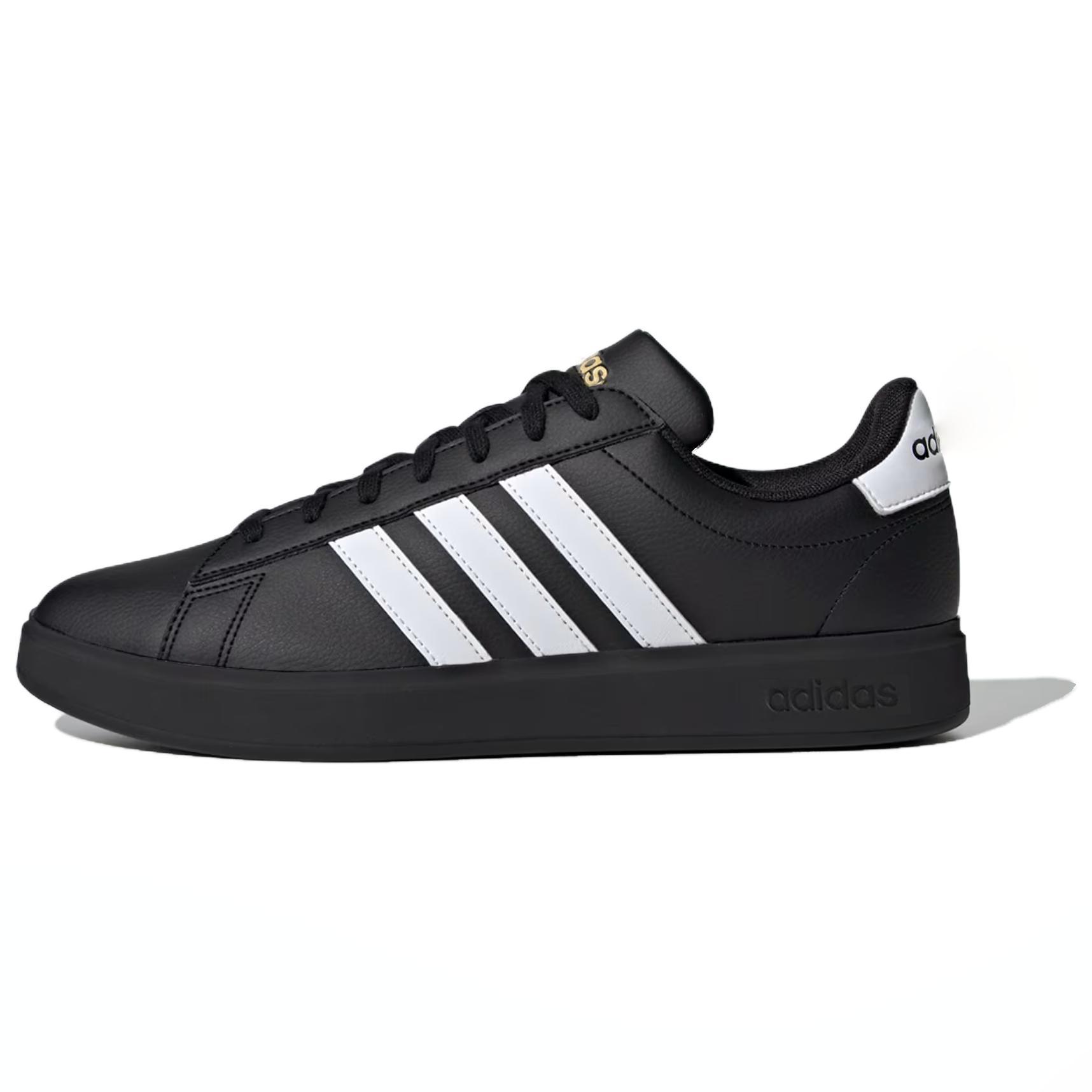 Adidas Grand Court 2.0  Black White  JR0546 40