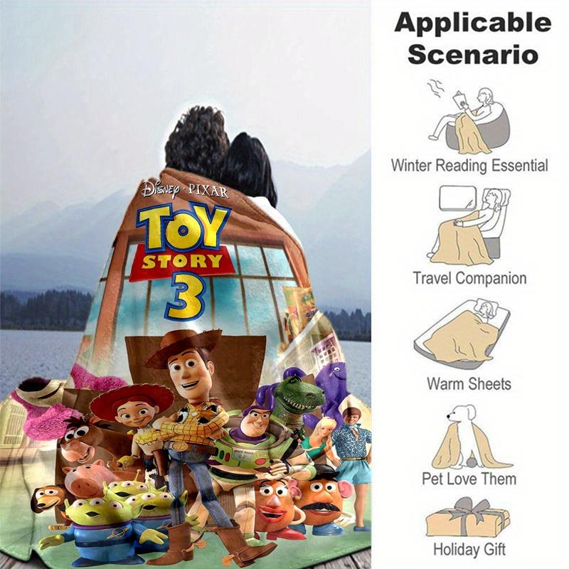 1 pezzo, Toy Story 3 Woody Jessie Coperta per Arredamento Casa Morbida Coperta da Divano, Letto, Viaggio