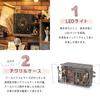 Moin Moin Dollhouse Scale Miniature Handmade Kit Set Front Opens Magic Coffee Cafe Coffee Shop Real Retro Antique LED Light Acrylic Case 2501dh443