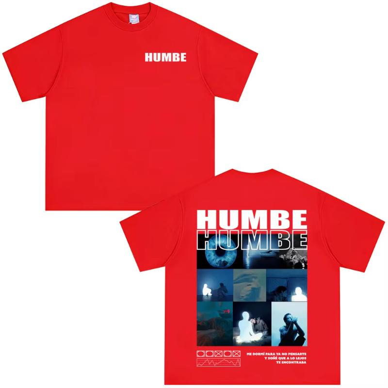 Rapper Humbe Dueno Del Cielo Album 2026 Tour T Shirt Unisex Unisex Fashion Tshirt Summer Cotton Loose Aesthetic Trendy Tshirts