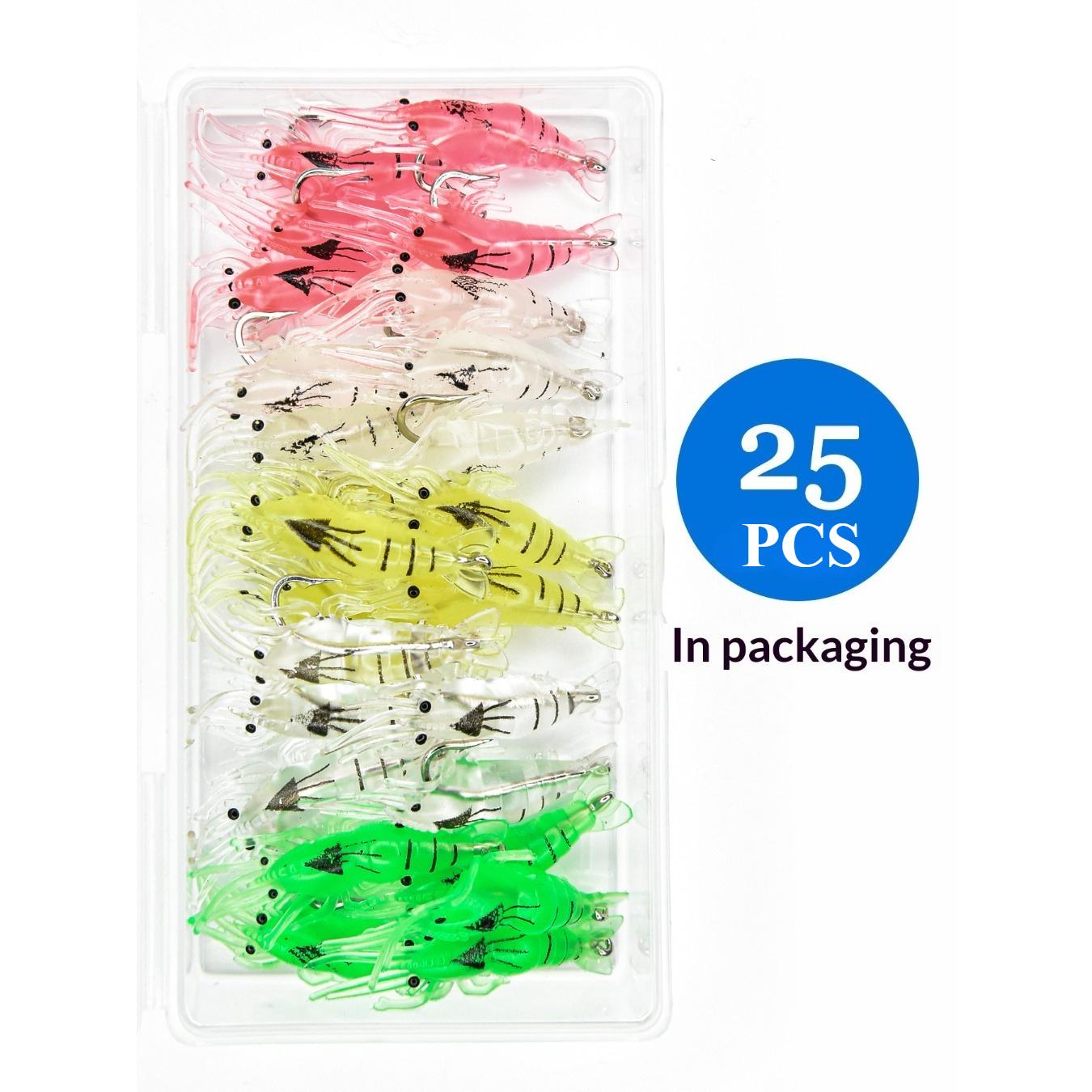 

45mm soft fishing lures, specially designed for catching perch with lifelike swimming actions to attract fish easily underwater