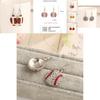 Water Diamond Football Dangle Earrings For Women With Classic Shape And Stylish Finish