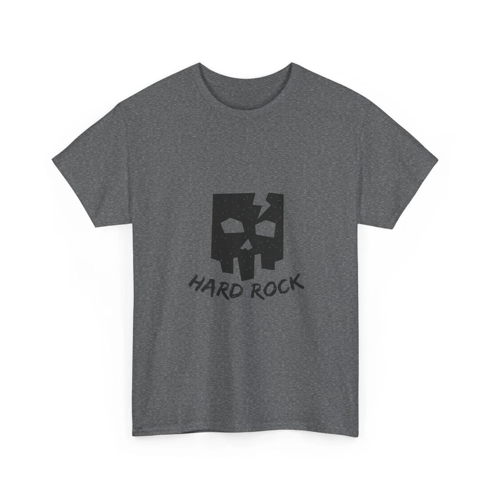 Hard Rock Skull Tee | Dark Graphic Rock Music Shirt, Cool Shirt, Style Fashion XL