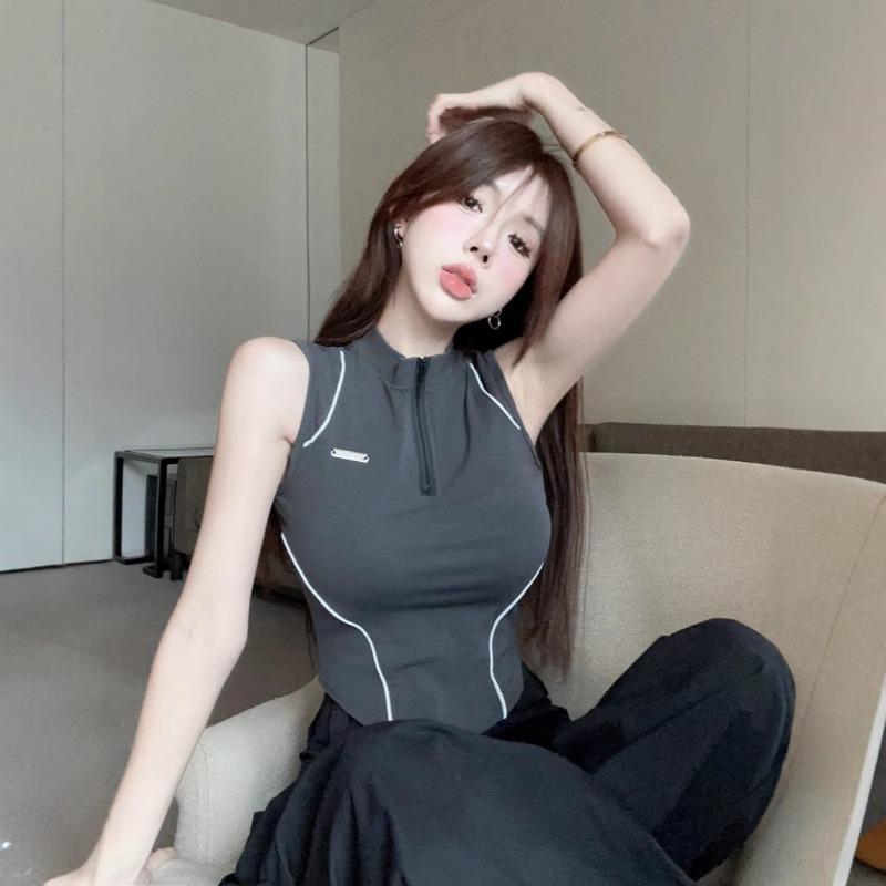 

Жилет Senior Sports Sense Base для женщин, летний, для улицы, американский, с подтяжками, линия Sweet Cool Spice, без рукавов One size