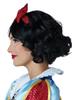 California Costumes Halloween Snow White Costume Wig, Adult, Black, One Size, 7024-050