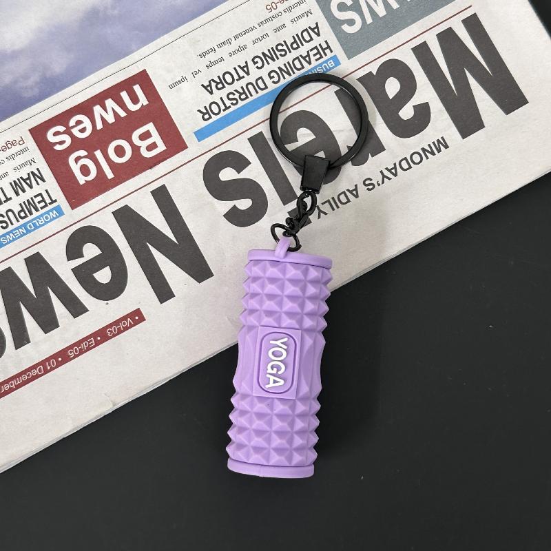 Finger Massage Mini Foam Roller Silicone Sports Style Foam Roller Shaped  Trinket Anti-Lost