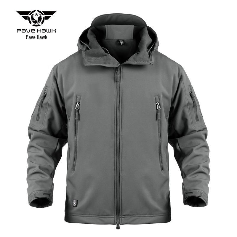 

Водонепроникна куртка Pave Eagle TAD Shark Skin Soft Shell Cold-Proof PLY-6 XXL сірий