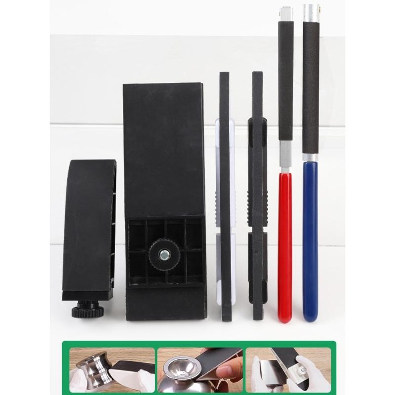 Sandpaper Rack Polishing Tool Grinding Blocks With Quick Changes Systems Ergonomic Grip For Model Making Home Renovation