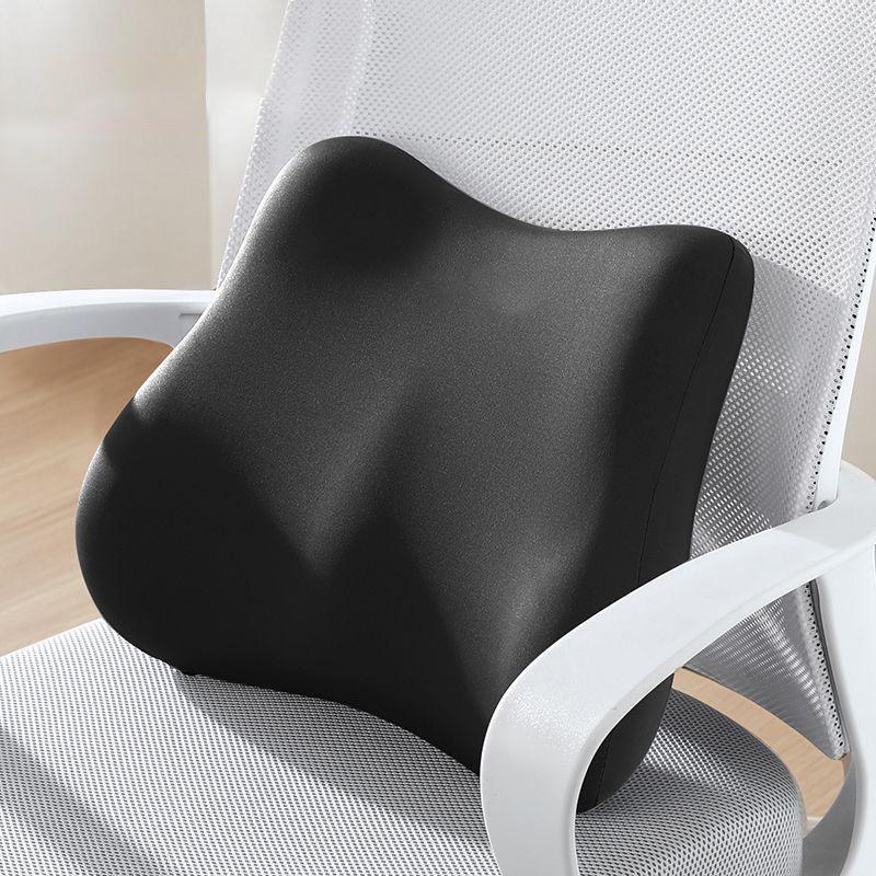 Ergonomic Memory Foam Seat & Lumbar Support Cushion for Office Chair