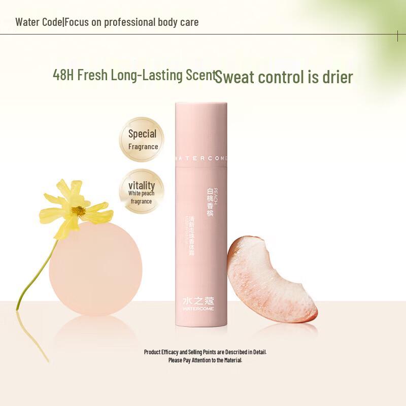 Water s Secret White Peach Champagne Roll-On Deodorant