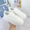 Plateau Damen neue Herbst Freizeitschuhe High Street Ins Studentenschuhe vielseitige flache Grundplatten Schuhe