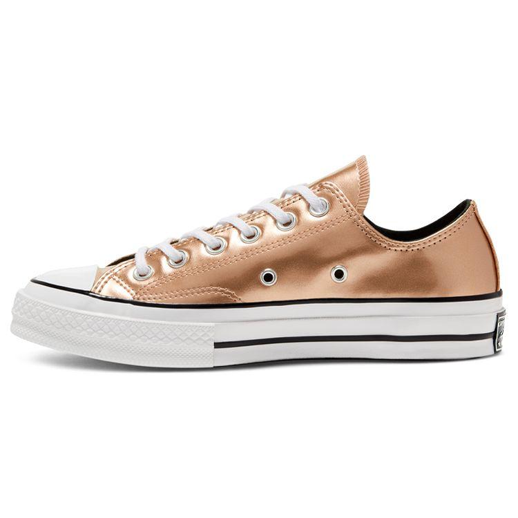 Converse 1970s Chuck Taylor All Star Slip Resistant Low Top Skate Shoes Women Sneaker Rose-Gold 568799C