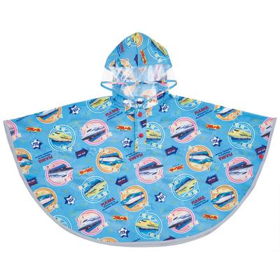Skater Rain Poncho Raincoat for Children Plarail 23 Suitable Height 80-100cm RAPO2-A