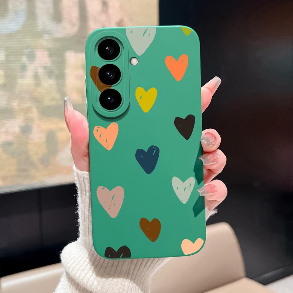 Hülle Für Samsung Galaxy S26 Plus Ultra Cartoon Blumenmuster Silikon Schutzhülle Für SamsungGalaxyS26 Plus S26Ultra Funda