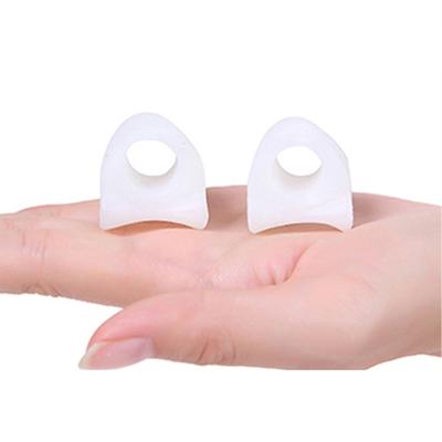Separatore dita dei piedi in gel per sollievo alluce valgo in silicone multi-misura, comodo, 2 pezzi, per anziani