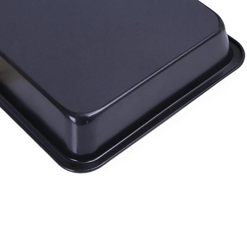 2 Sizes Square Cake Pan 9.5x7 8x8 Inch Carbon Steel Mini Baking Pans Premium Non-Stick Bakeware Set Kitchen Tools