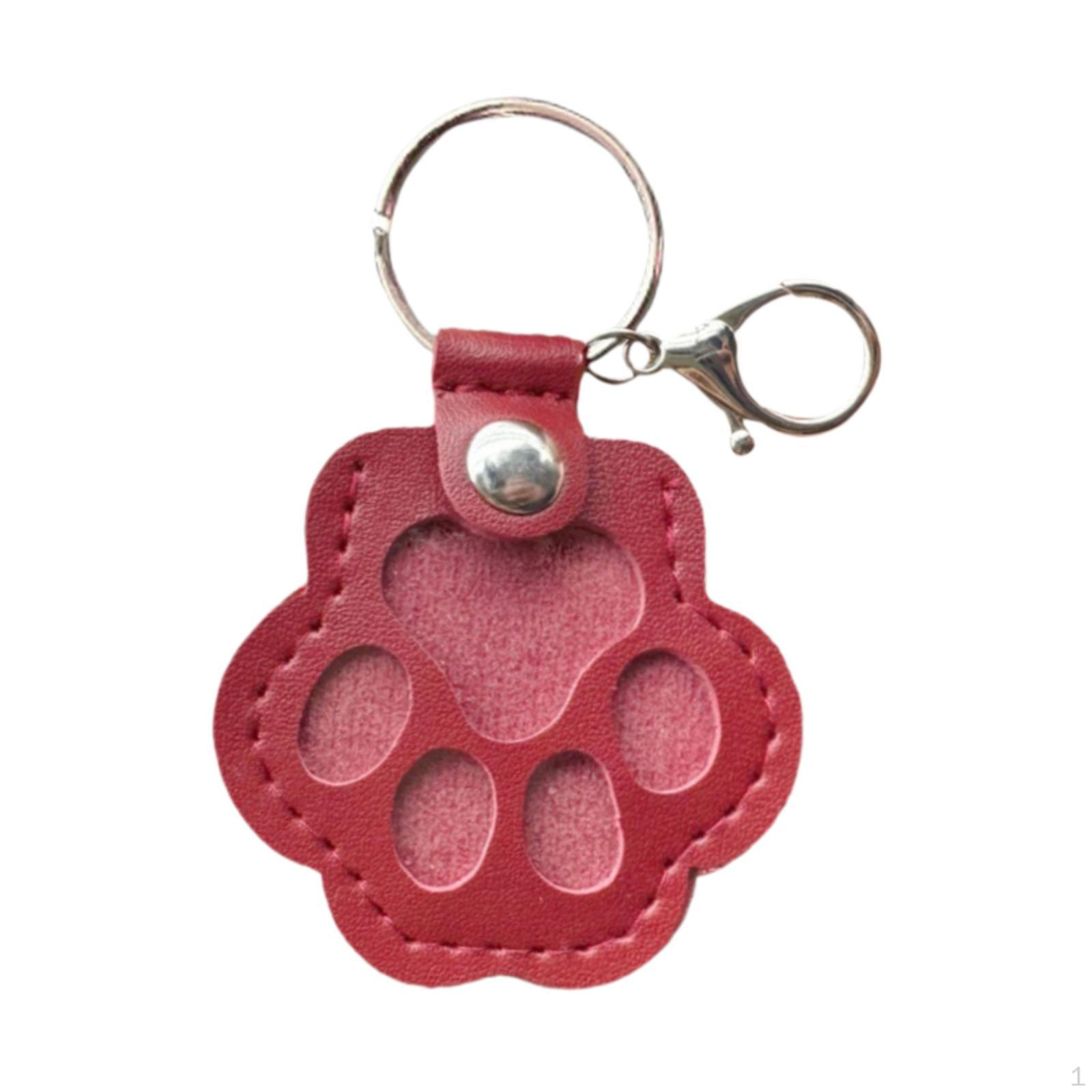 

Брелок-сувенир для хранения шерсти питомца Собака Кошка Памятный Милый Шарм для Женщин Мужчин Коллекция Стильный красный