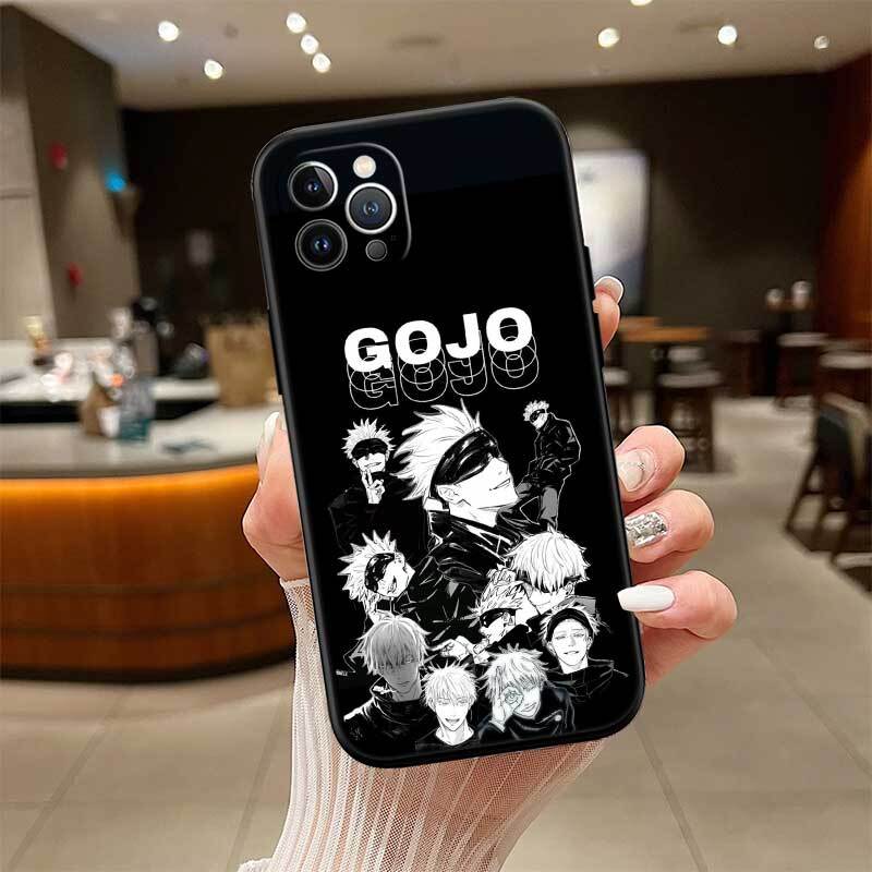 Anime Gojo Jujutsus Shockproof Phone Case for Redmi Note 8 8T 9 9A 9C 9T 9S 10 11 11S 10C 10X 10A 10T Pro Max Plus Prime