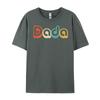 Father Day For New Dad Him Papa Grandpa Dada Graphic Tee Cotton Funny T Shirts