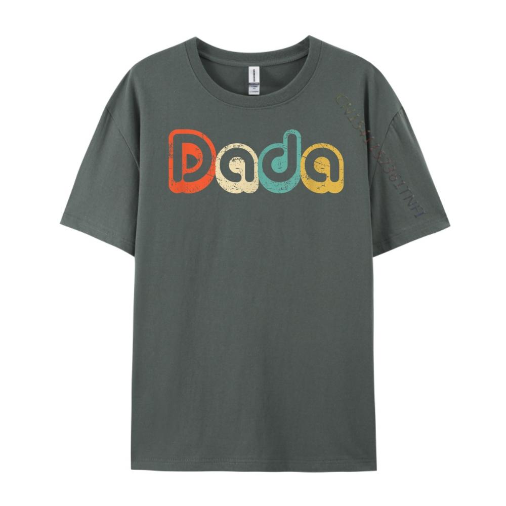 Father Day For New Dad Him Papa Grandpa Dada Graphic Tee Cotton Funny T Shirts