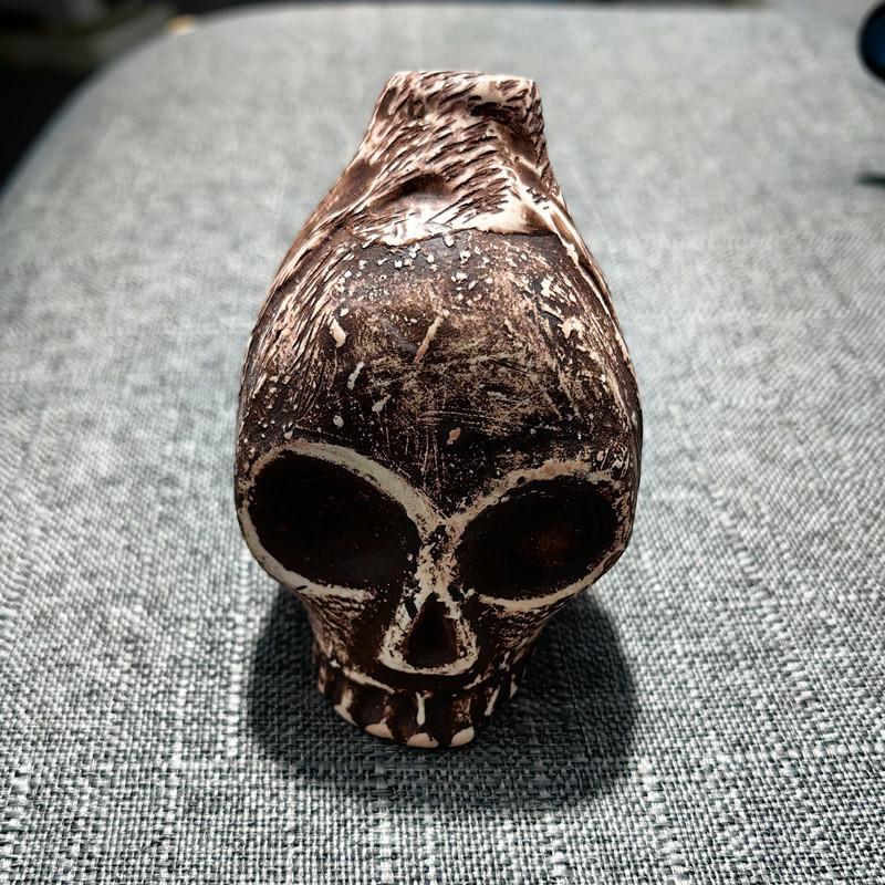 Customizable Aztec Death Whistle - Ghostly Halloween Craft Accessory