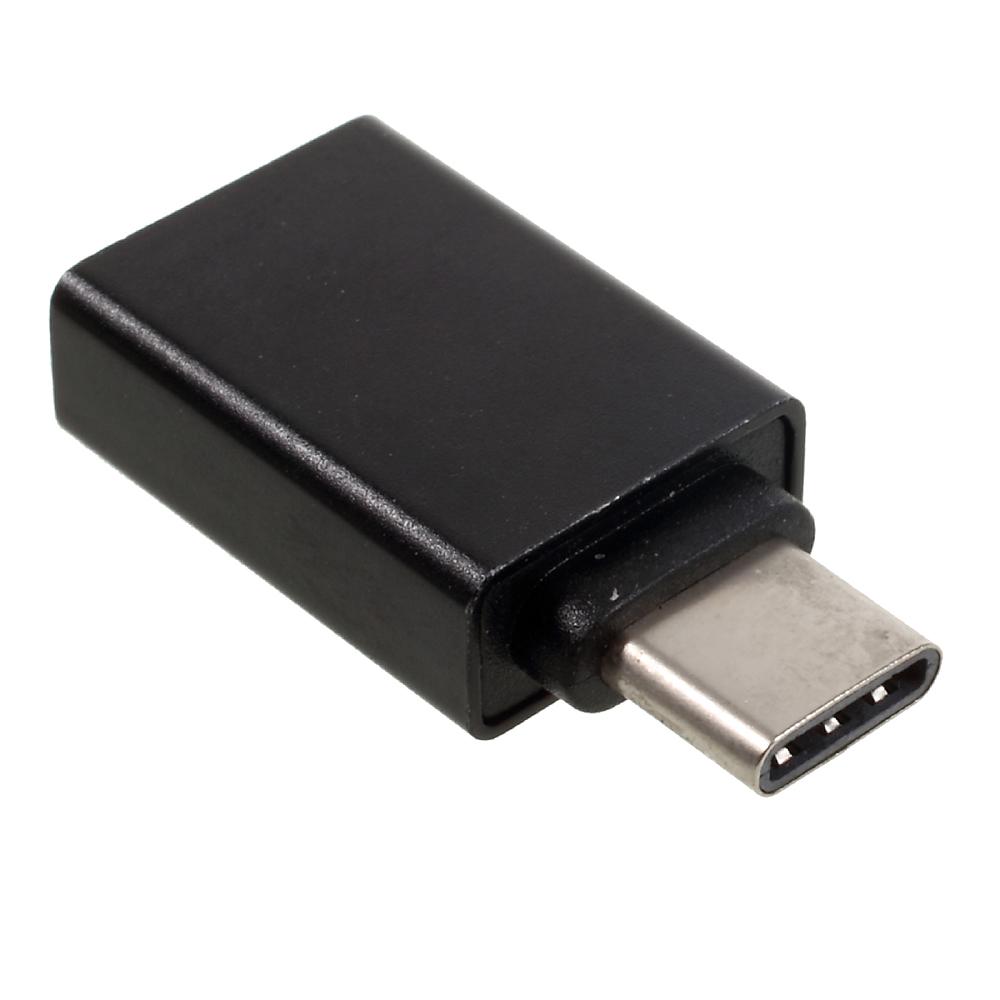 For iPhone 15 Series USB-C Type-C Male to USB 3.0 Female OTG Adapter for Google Pixel/Huawei Mate 9 Etc