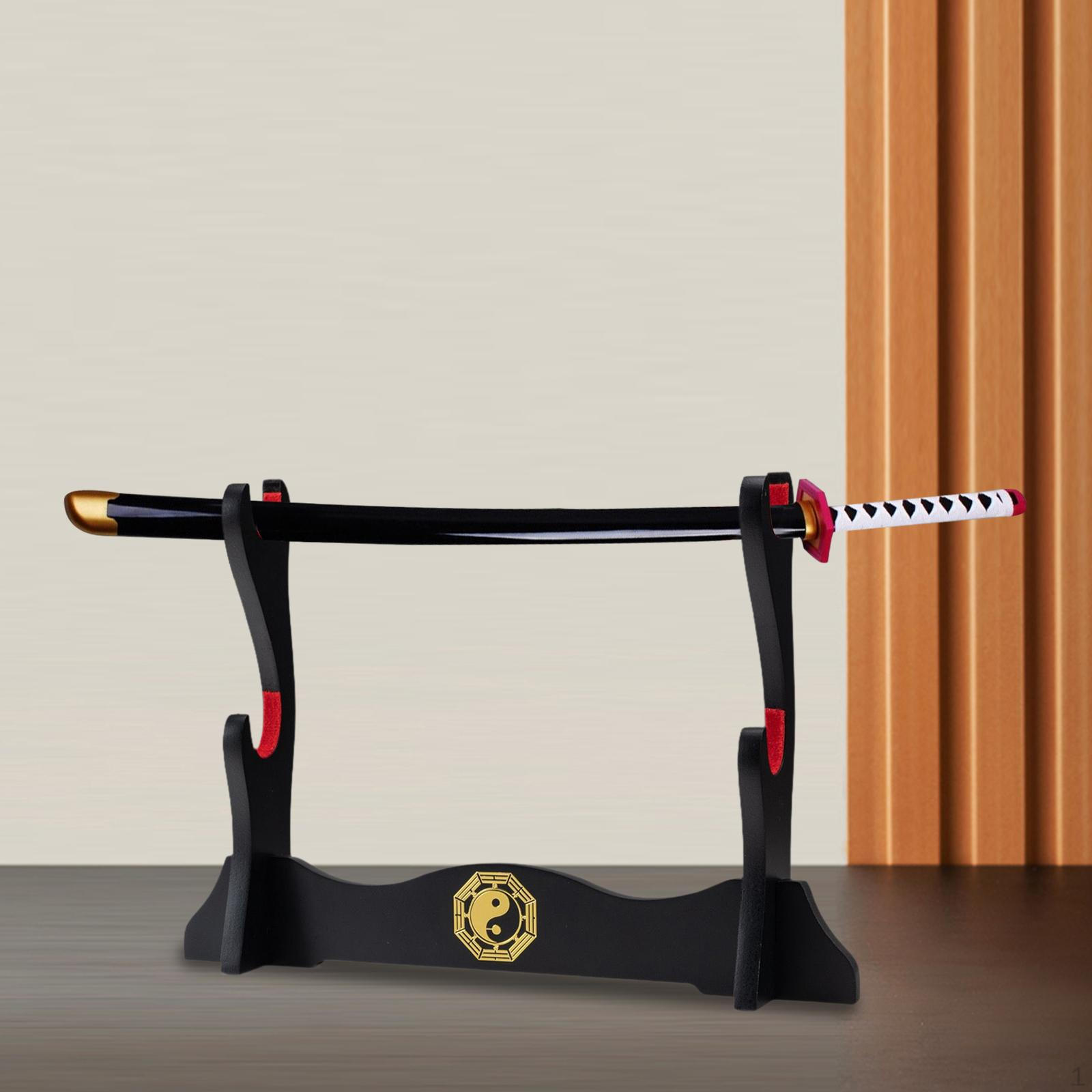 Китайский стиль Настольная подставка для меча Держатель Декоративный Наследие Культуры Классика 2 layers