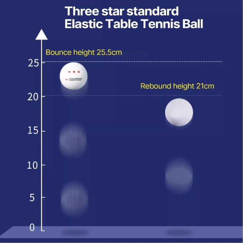 10 Pcs Durable PingPong Ball 3-Star Table Tennis Ball Standard Table Tennis Ball Outdoor Sports Accessories Durable