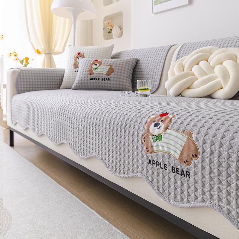 

Special-Shaped Summer Cool Solid Color Sofa Cushion New Summer Mat Seat Cushion Irregular Piece Sofa Cover 70*70cm