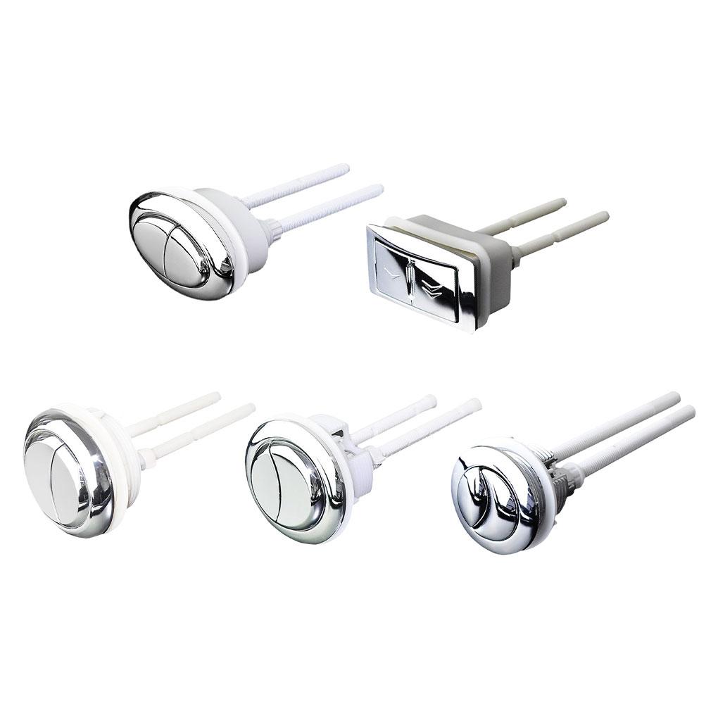 ABS Smooth And Sturdy Push Button Toilet Flush Replacement Toilet Push Button Flush Replacement