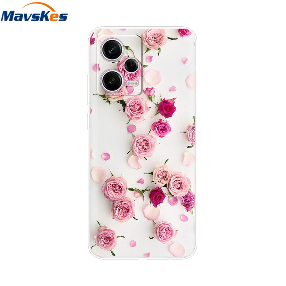 For Xiaomi Redmi Note 12 Pro 5G Case Transparent Soft TPU Back Cover For Redmi Note 12 Pro Plus Note12 5G 4G Cases Cover Fundas
