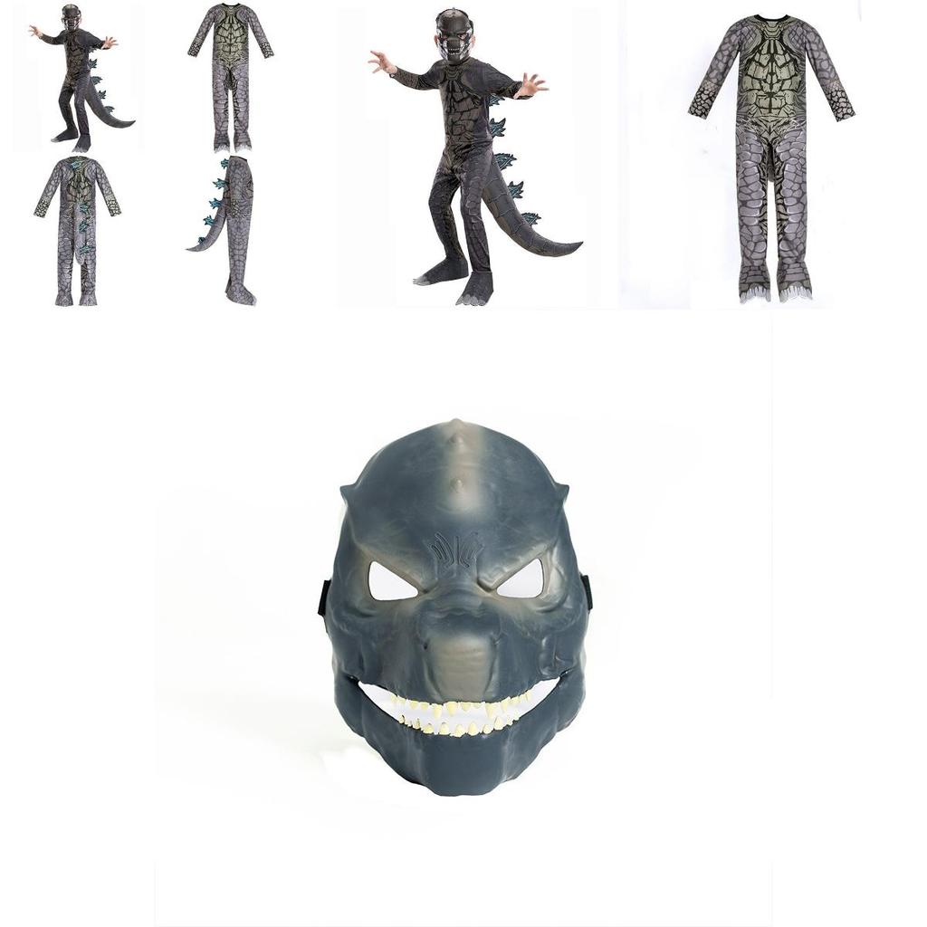 Vs Kingkong Kids Cosplay Costume Jumpsuit With Exquisite Workmanship For Halloween And Parties**