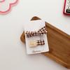New Cute Coffee Cartoon Bow Princess Hairpins Set Women Girls Kids Hair Clips Barrettes Accessories Hairclip Headwear Headdress