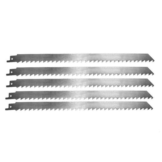 5Pcs Home S1211K 300mm Reciprocating Saw Blade Meat Bone Ice Cube Cutting