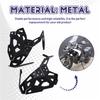 Powerful Motorcycle Cylinder Head Guards Cylinder Head Guards For BMW R1300GS Engine Protection For BMW R1300GS Black+Silver