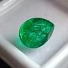 Pear Cut Natural Green Colombian Emerald 9.95 Ct Beautiful Certified Gemstone