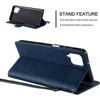 Coque pour Samsung Galaxy S23 FE - BOOLING - Design Rétro Bleu Marine - Protection Antichoc - Porte-cartes