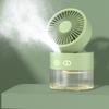 Portable Humidification Spray Fan USB Charging Mini Fan Air Cooler Turbo Handheld Fan  Student