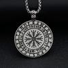 Fashionable Beijing Wolf Head Nordic Charm Men's Trendy Accessories Necklace Pendant