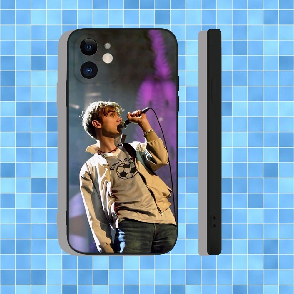 Blur The Ballad of Darren Phone Case For iPhone 16,15,14,13,12,11,Pro,Max,Plus,X,XS,XR,SE,8,7,Mini,Soft Silicone Black Case iPhone12PROMAX