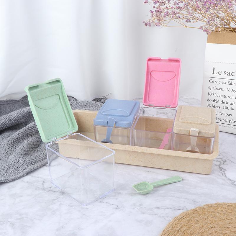 Kitchen Seasoning tank set Spice jar Storage box Sugar Bowl Saltcellar c RSDE Kitchen Seasoning tank set Spice jar Storage box Sugar Bowl Saltcellar c RSDE