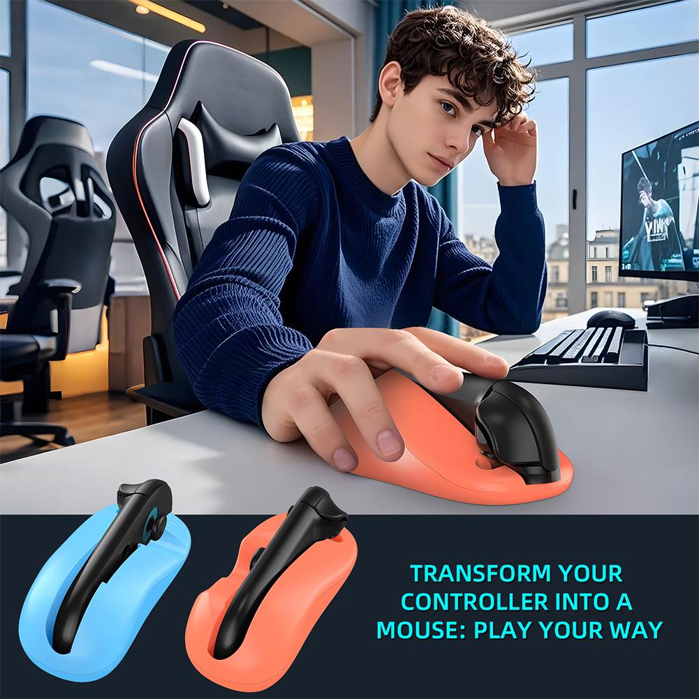 2PCS Left Right Controller Bracket Portable Mini Mouse Holder Stand Ergonomic Game Handle Case For Switch 2 Gaming Accessories