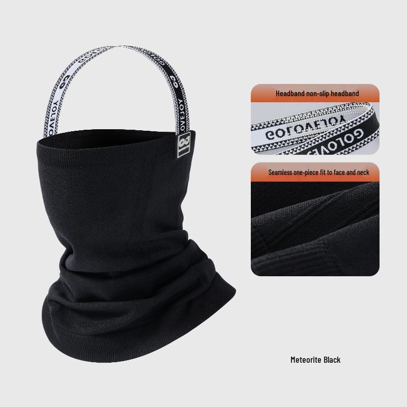 Winter Sports Ski Mask: Windproof, Coldproof Knitted Headgear for Men & Women - Lock Temperature & Warmth
