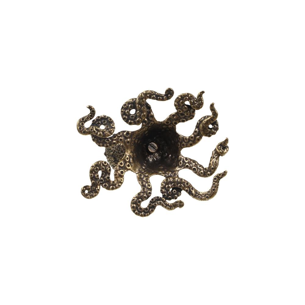 Handicraft Gift Microcarving Home Decoration Bronze Crafts Tea Pet Bronze Ware Octopus Statue